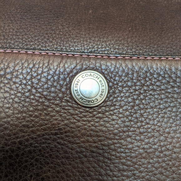 Coach Chelsea Brown Leather Hobo Purse - Picture 2 of 15